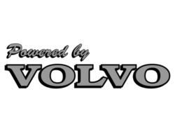 Adesivo Powered by Volvo